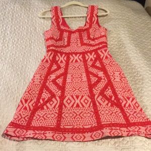 Anthropology Maeve red sundress